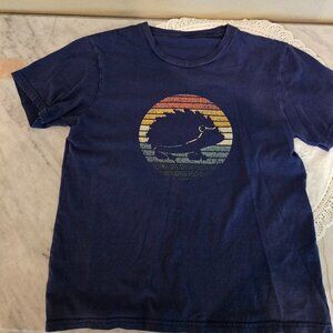 Kids Blue Hedgehog short sleeve tee shirt, Size S